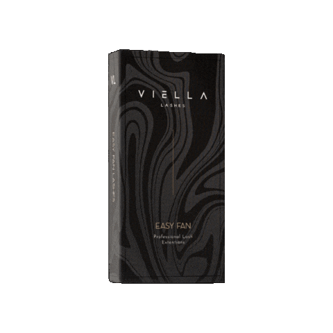 VIELLA-LASHES giphygifmaker lash extensions classic lashes eylash Sticker