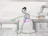 Working Hard Helen Keller GIF by caitcadieux