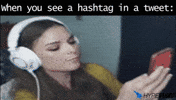 hypefury twitter hashtag spam scroll GIF