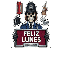Scotland Yard Halloween Sticker