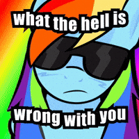 Rainbow Sunglasses GIF