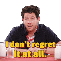 Nick Jonas Sticker by First We Feast