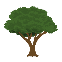 Travel Tree Sticker by Kew Gardens