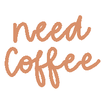 Tired Iced Coffee Sticker