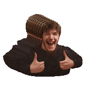 Happy Sticker Sticker