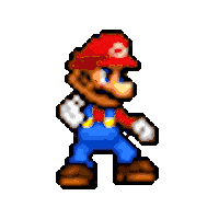 Super Mario Maker Sticker by GIPHY Gaming