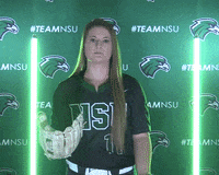 Softball Nsu GIF by RiverHawk Sports
