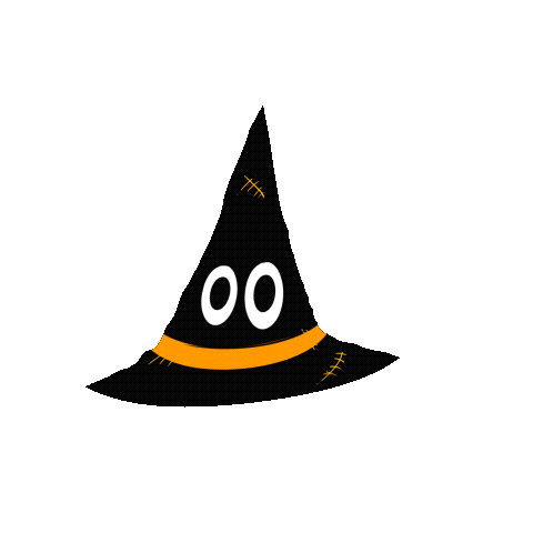 Halloween Witchhat Sticker
