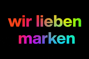 Rainbow Typography GIF by wirDesign