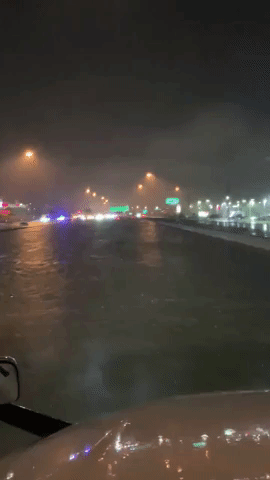 Flash Flooding Swamps Section of I-70 in Missouri