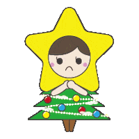 Christmas Star Sticker