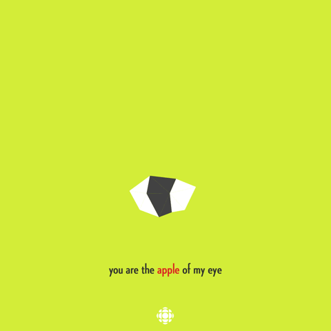 eat a red apple day GIF by CBC