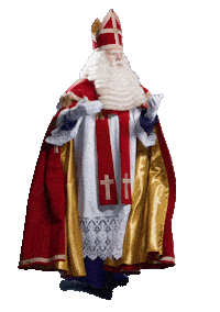 5 December Pieten Sticker by Boekdesint