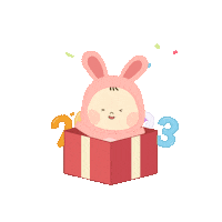 Happy New Year Rabbit Sticker