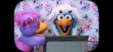 BirdCallRadio funny bird bunny haha GIF
