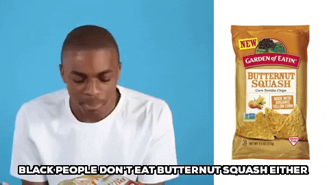 Black Man Healthy Snacks GIF