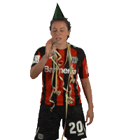 Celebrating Happy Birthday Sticker by Bayer 04 Leverkusen