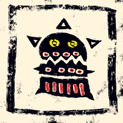 ExWhyZed_Degen animation loop glitch crypto GIF