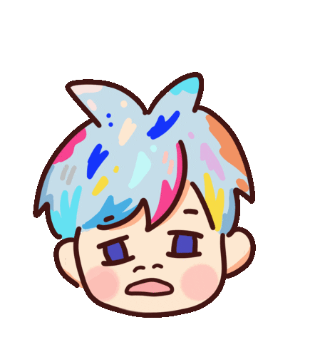 5ummahuihk giphyupload anime girl tired Sticker