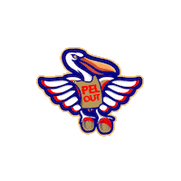 Nba Pelicans Sticker by Krewe