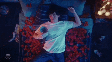 Rose Petals Dreaming GIF by Saturday Night Live