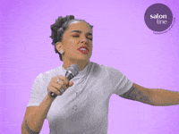 salonline music girl show singing GIF