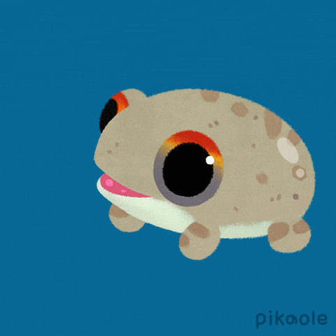 Tree Frog GIF by pikaole