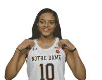 Notre Dame Jersey Tug Sticker by Notre Dame Fighting Irish