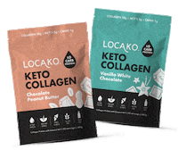 Collagen Protein Powder Sticker by Locako