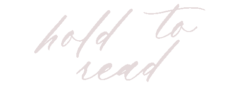 Hold To Read Sticker by Christy Jo Lightfoot