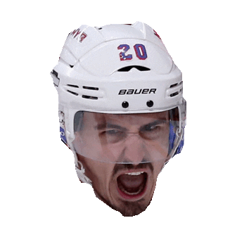 new york hockey STICKER by imoji