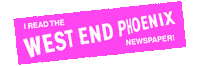 westendphoenix toronto newspaper wep westendphoenix Sticker