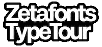 Zetafonts New Sticker by Zetafonts Type Foundry
