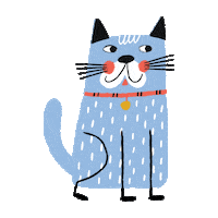 Cat Dog Sticker by Barkibu