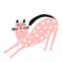 Cat Dog Sticker by Barkibu