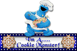 cookie monster STICKER