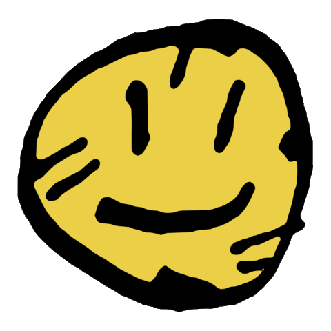 Happy Face Sticker