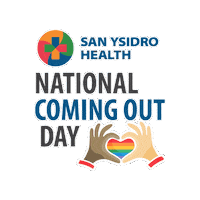 Gay Pride Rainbow Sticker by San Ysidro Health