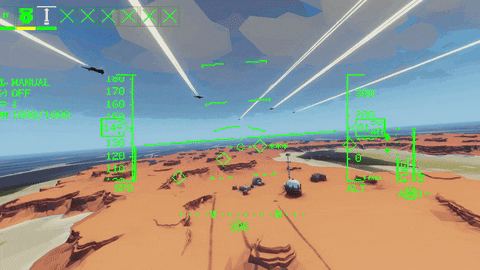 MicroProse giphyupload flying formation rts GIF