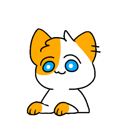 FumonSrikit giphyupload hello cats kitty Sticker