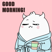 Good Morning Coffee GIF by Dokis