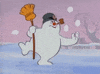 Frosty The Snowman Christmas Movies GIF by GIF Greeting Cards