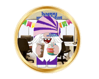 Congratulations Gnome Sticker