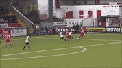 Left Foot Goal GIF by Cliftonville Football Club