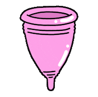 cup period Sticker by exotic cancer