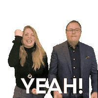 Rock And Roll Yes Sticker by burch&burch