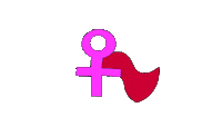 Animbordar superwoman womansday Sticker