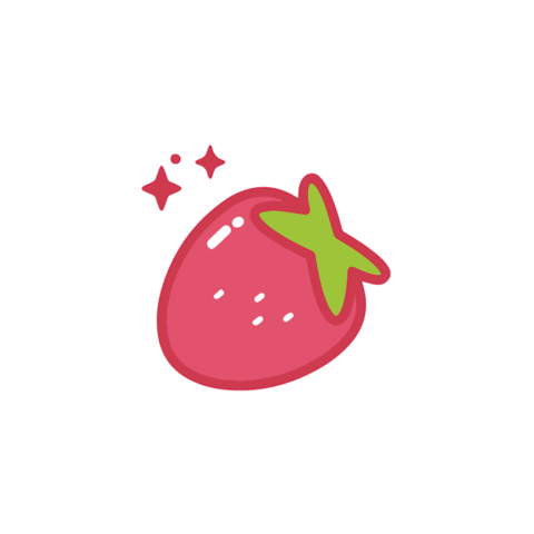 Fruit Strawberry Sticker