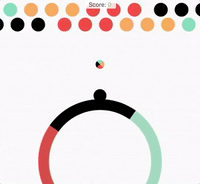arcade circle-rush GIF by NakNick Game Studio