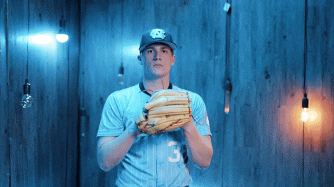University Of North Carolina Baseball GIF by UNC Tar Heels